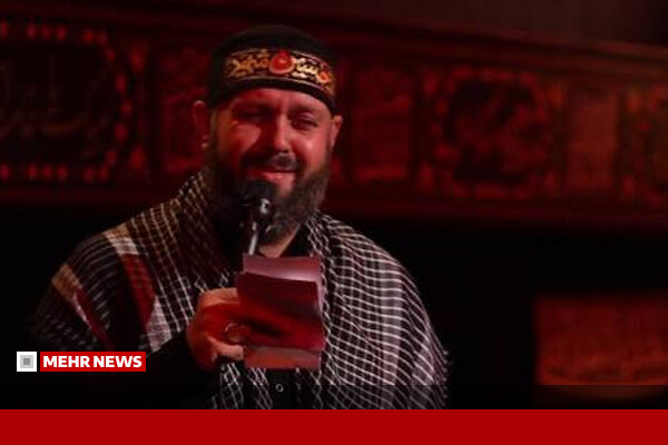 همخوانی مداحی «باید برخاست» در مسیر نجف به کربلا