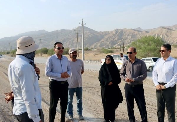 فرماندار دشتی: عملیات اجرایی محور ناصری–شنبه با قوت ادامه دارد