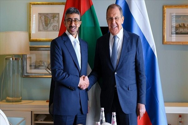 گفتگوی لاوروف و وزیر خارجه امارات درباره اوضاع خلیج فارس