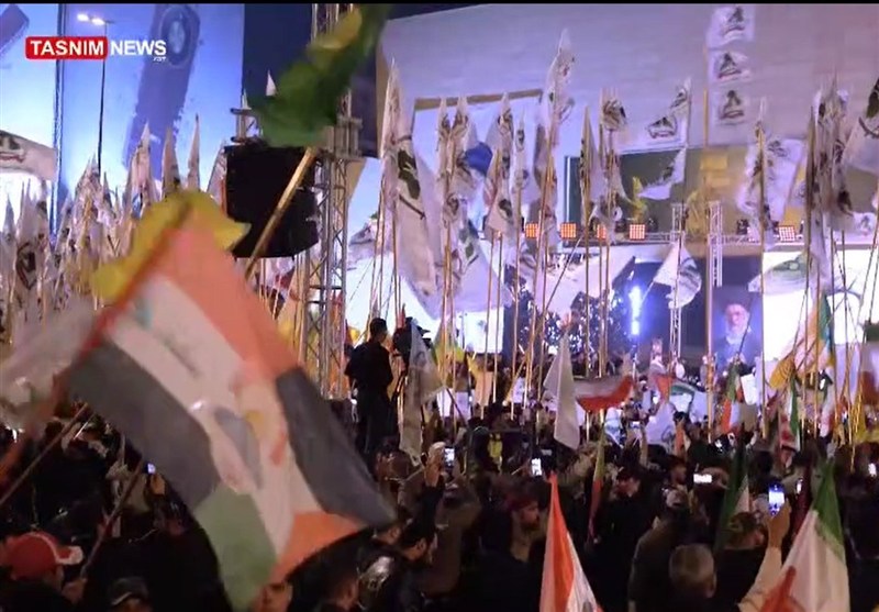روز قدس در بغداد؛ جوانان عراقی همسنگر ایران در نبرد آمریکا و اسرائیل