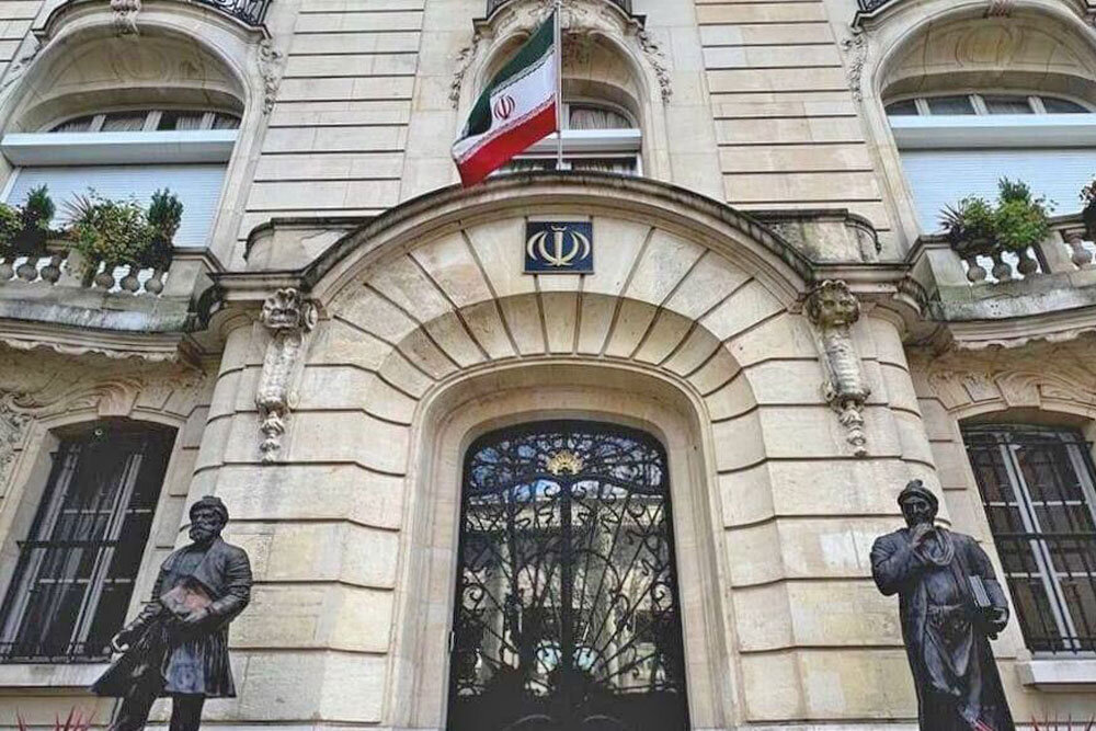سفارت ایران در پاریس: خون پاک شهدایمان پایمال نخواهد شد