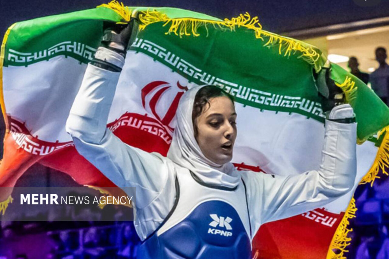 حنا زرین کمر تنها طلای ایران را کسب کرد/ پایان کار بانوان با ۵ مدال