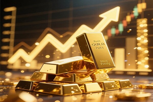 قیمت طلا همچنان به رشد خود ادامه می دهد اونس دوباره از 5 هزار دلار عبور کرد
