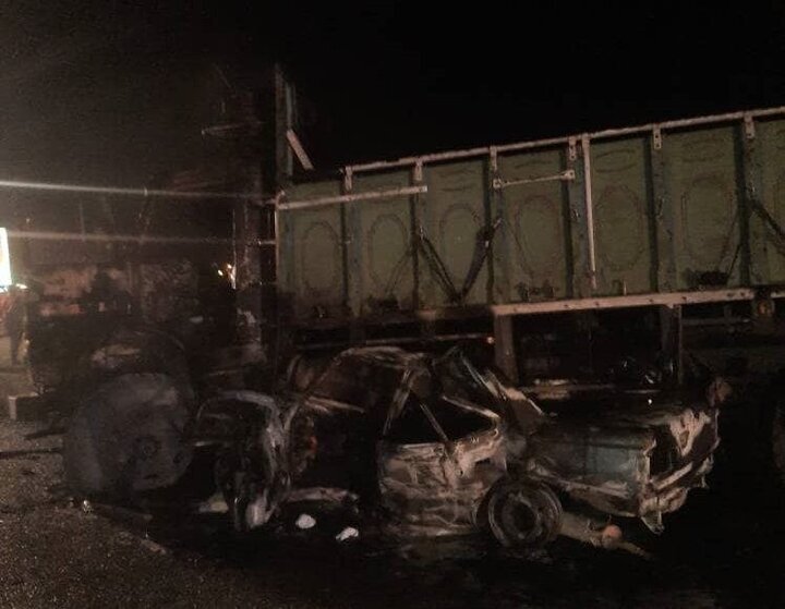 اورژانس: تصادف خودرو با تریلر در پاکدشت 5 نفر کشته شدند