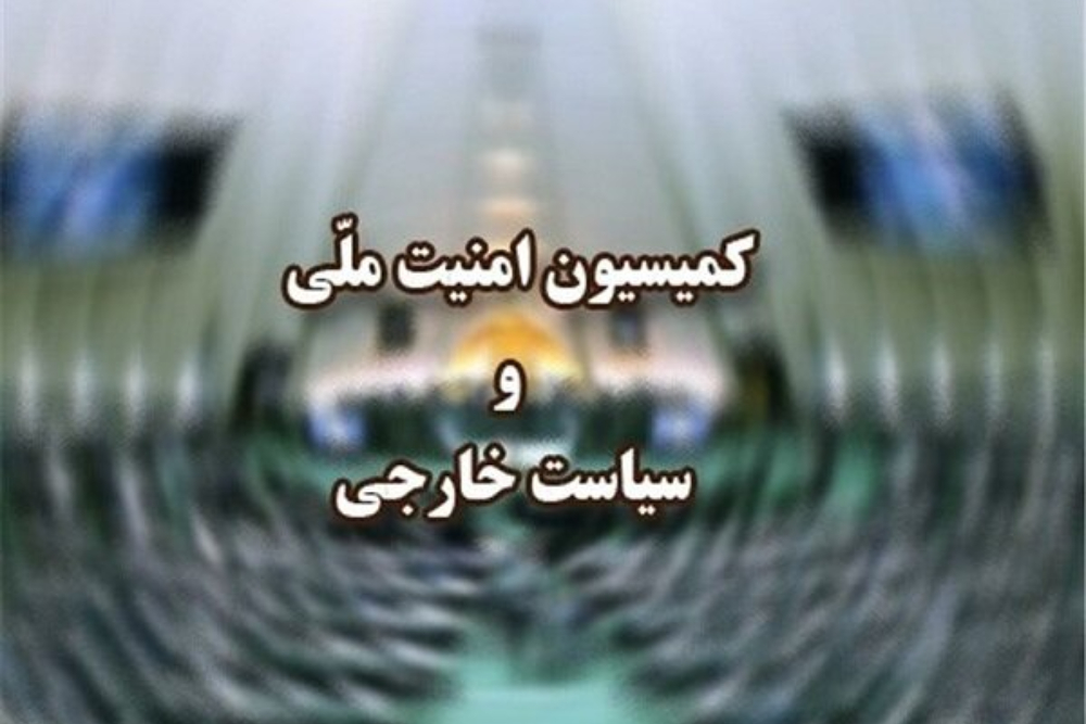 کمیسیون امنیت ملی جلسه فوق‌العاده تشکیل می‌دهد