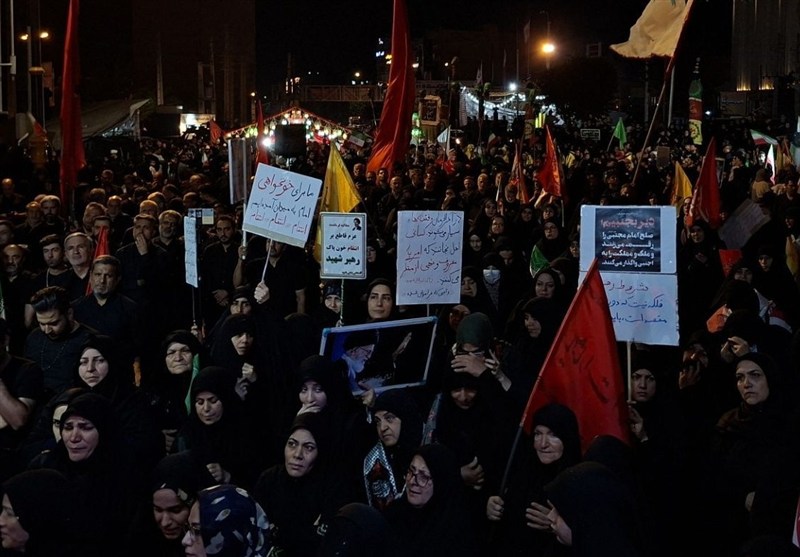 قرچک در سوگ؛ از مراسم عاشورا تا آمادگی برای وداع با رهبر شهید