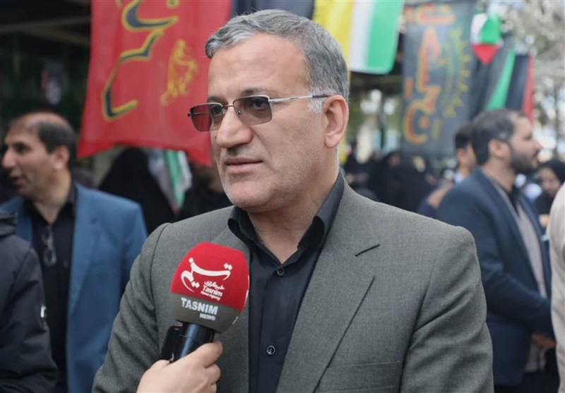 خدمت‌رسانی بخش‌های مختلف شهرداری اراک به برگزاری مراسم وداع امام شهید