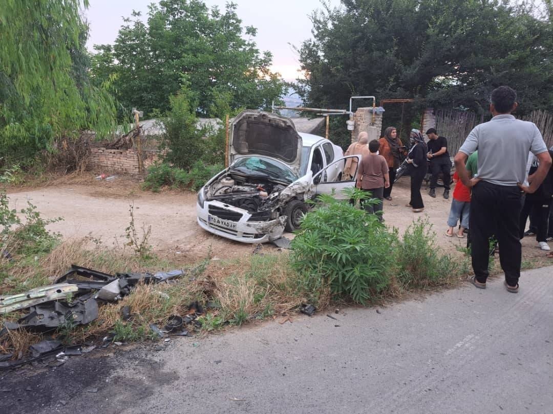 برخورد پژو و رانا در رستم‌کلا ۶ مصدوم بر جای گذاشت
