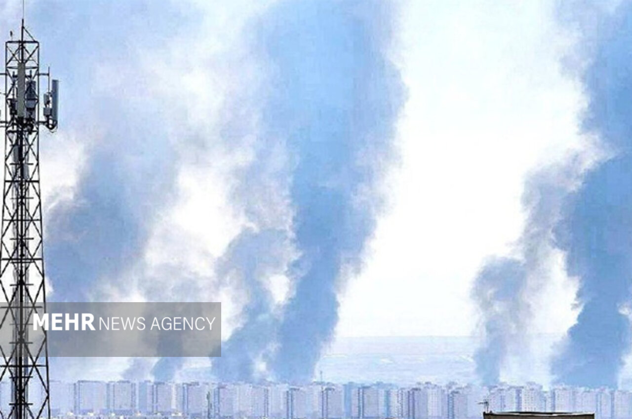 آتش سوزی در کارخانه ریسندگی نوشهر