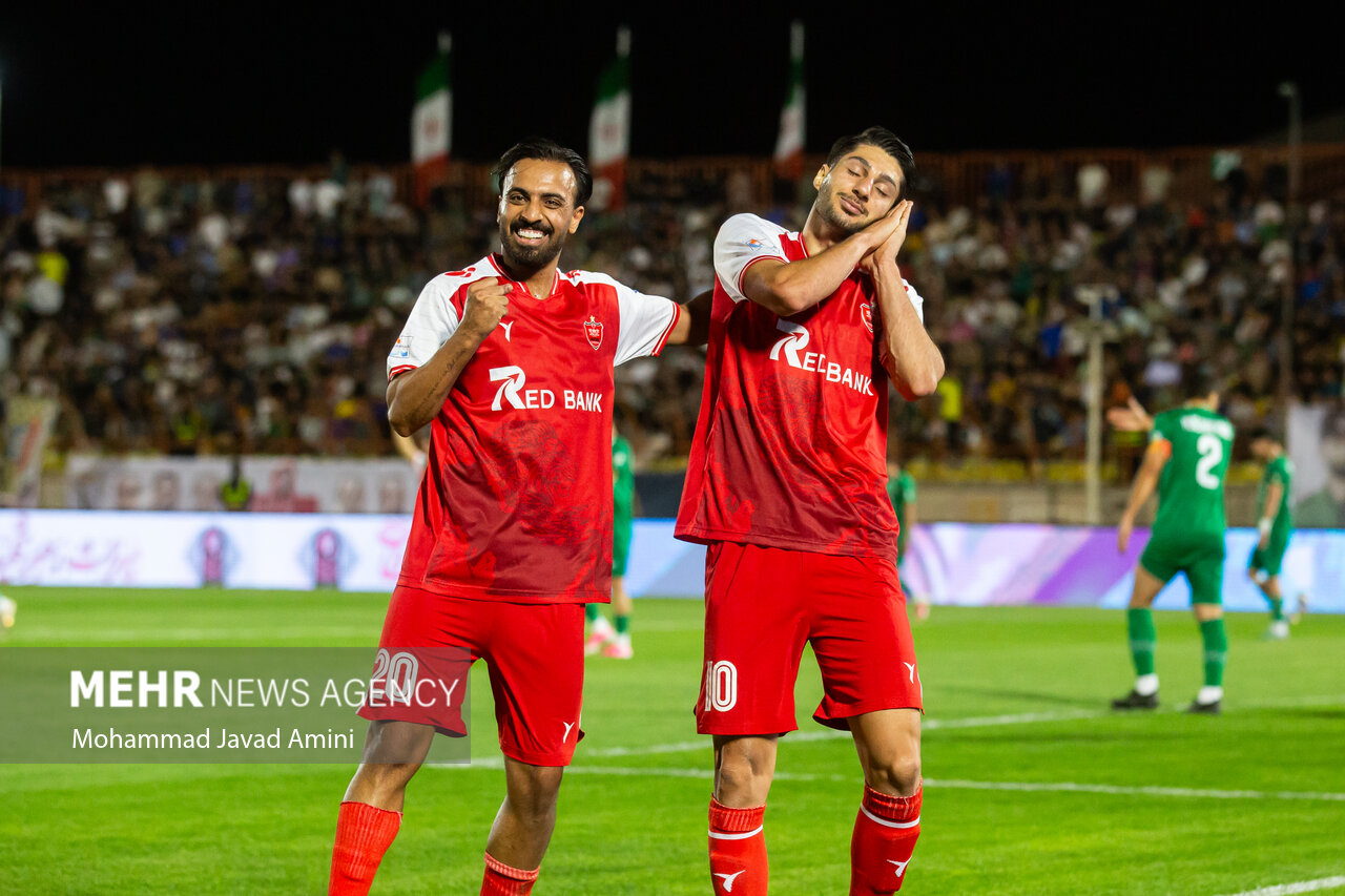 لیگ برتر فوتبال - شمس آذر و پرسپولیس