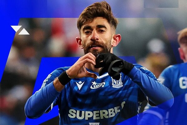 قلی زاده در تیم هفته لیگ فوتبال لهستان قرار گرفت