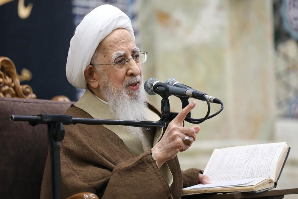 آیت‌الله جوادی آملی: حضور مردم در صحنه جلوه‌ای از آیات الهی است
