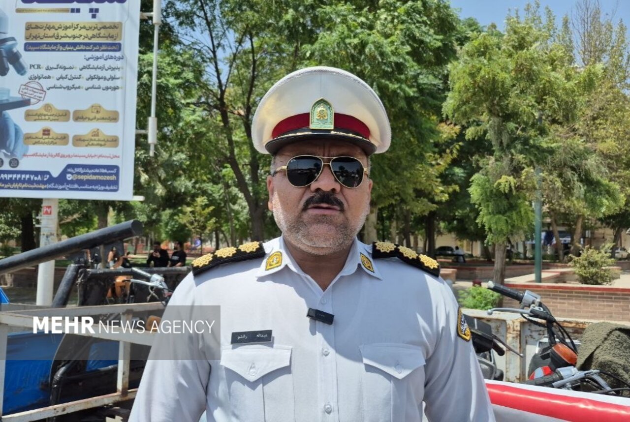 توقیف بیش از ۴۷۰ موتورسیکلت متخلف در شرق استان تهران