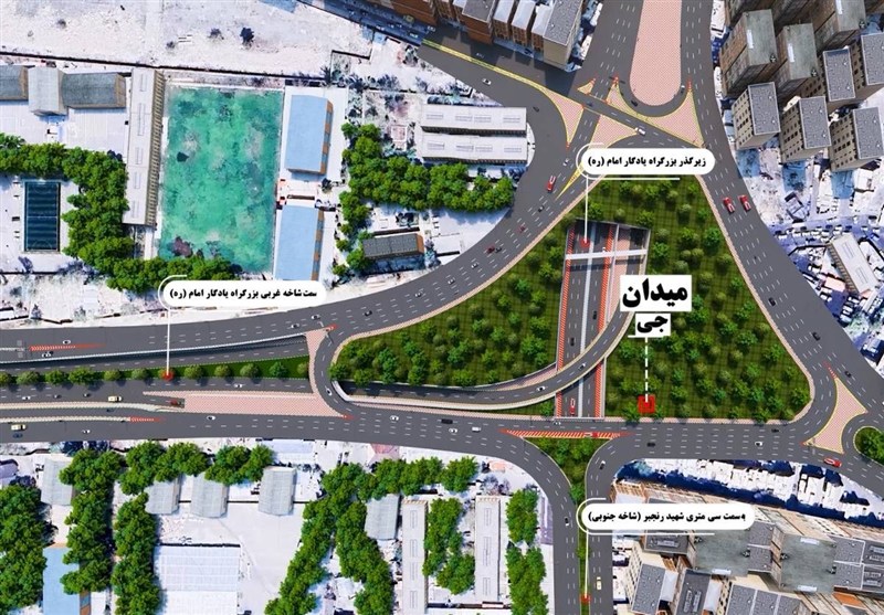 شاخه غربی پروژه بزرگراه یادگار امام پس از 14 سال آماده افتتاح شد
