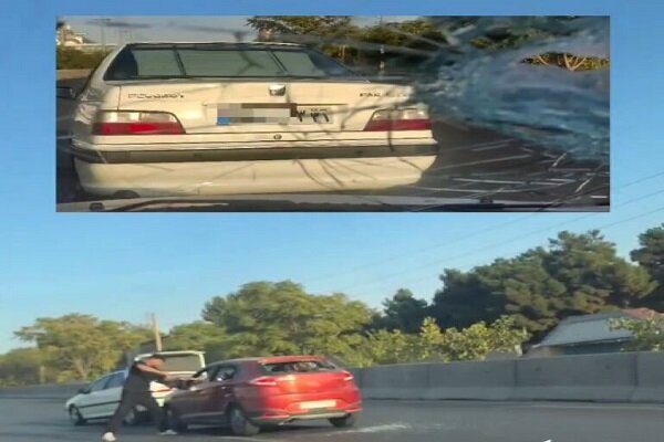 عامل ایجاد رعب و وحشت وتخریب خودرو در اتوبان ارتش تهران دستگیر شد