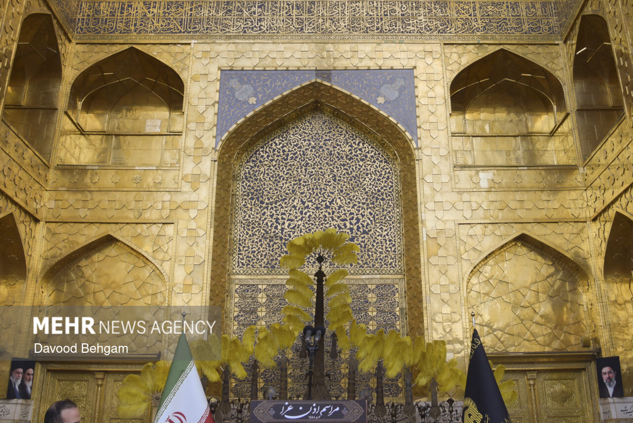 صحن آزادی در حرم امام رضا(ع) بازگشایی شد