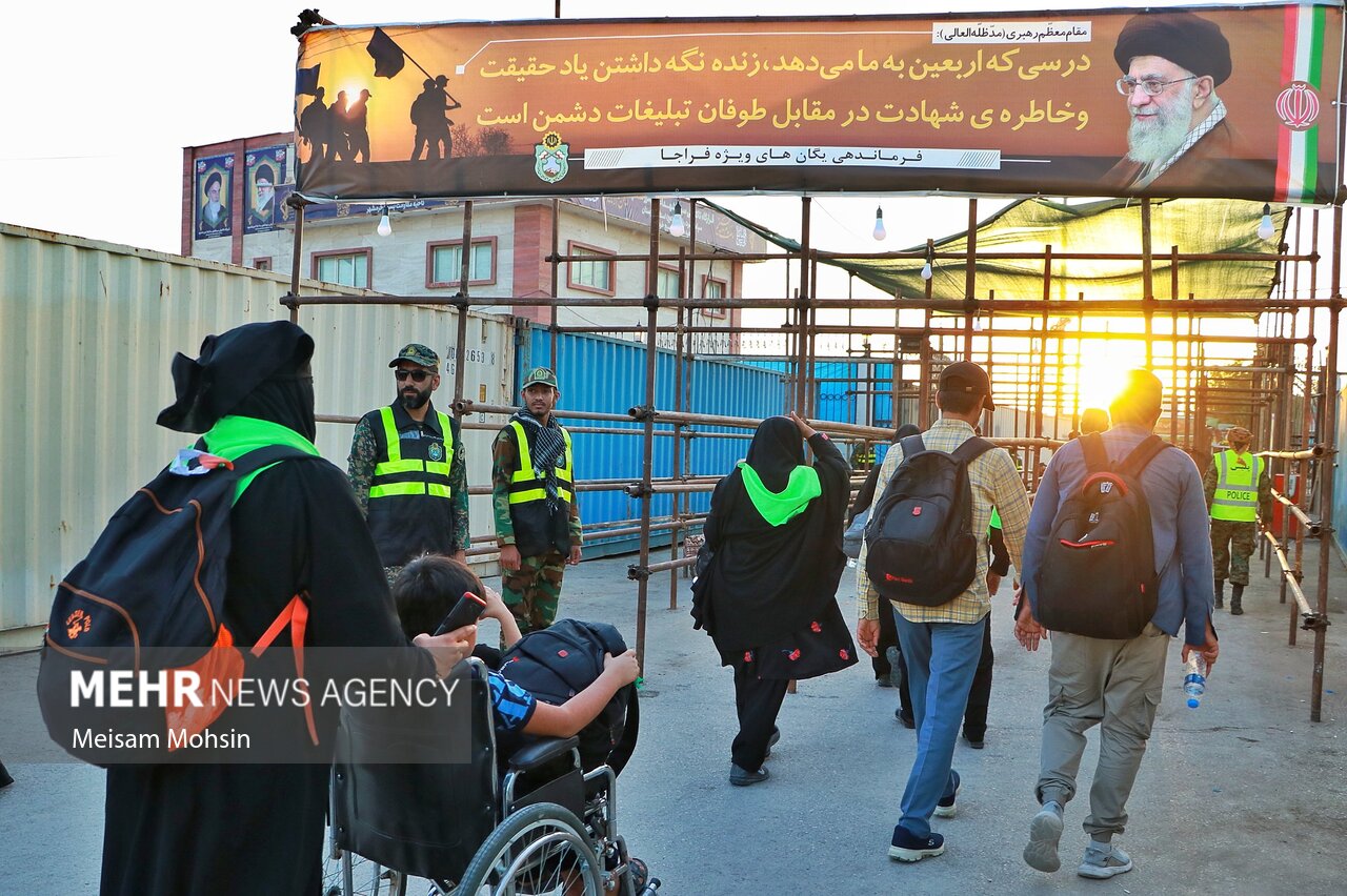 تعیین مرزهای تردد زائران اربعین حسینی در خوزستان