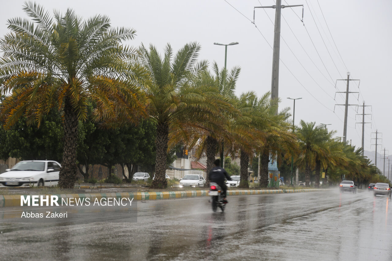 امواج بارش بهاری خوزستان را تا شنبه تحت تأثیر دارد