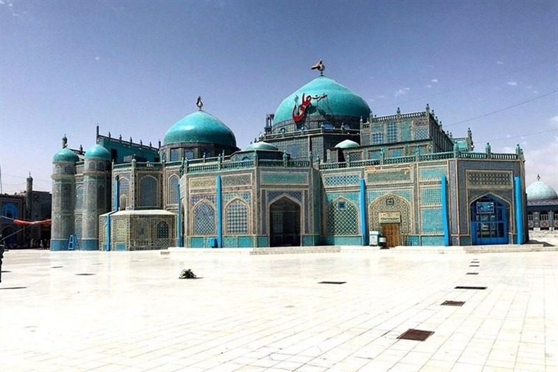 آغاز مرمت زیارتگاه منسوب به حضرت علی(ع) در «مزارشریف»