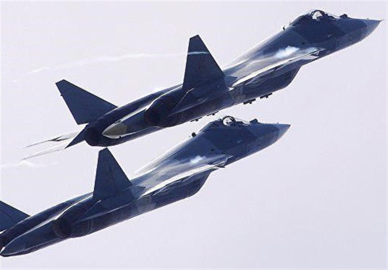 نیروی هوا فضای روسیه به نوع جدید جنگنده‌های سوخو57 مجهز شد
