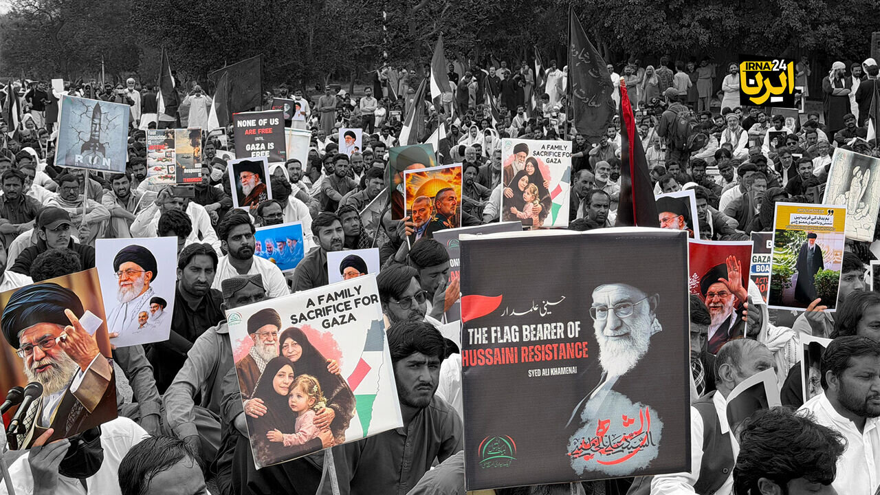 تظاهرات حمایت از ایران در بنگلادش