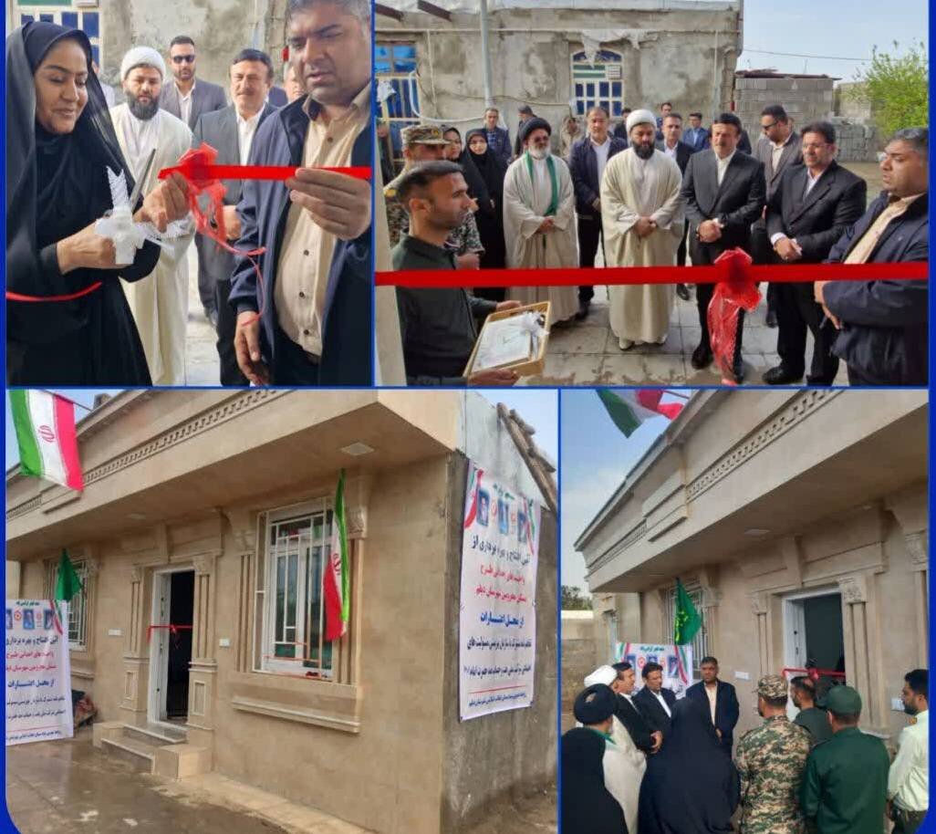 پروژه اسکان مستضعفان روستای حصار به بهره برداری رسید