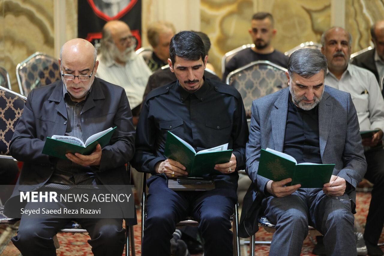 مراسم اولین سالگرد درگذشت احمد توکلی