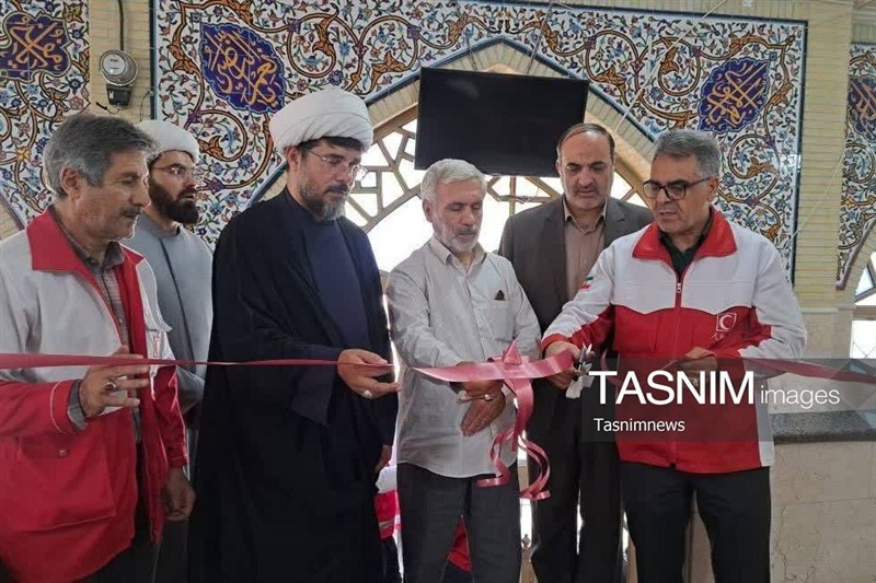 خانه هلال مسجد زینبیه اعظم زنجان افتتاح شد