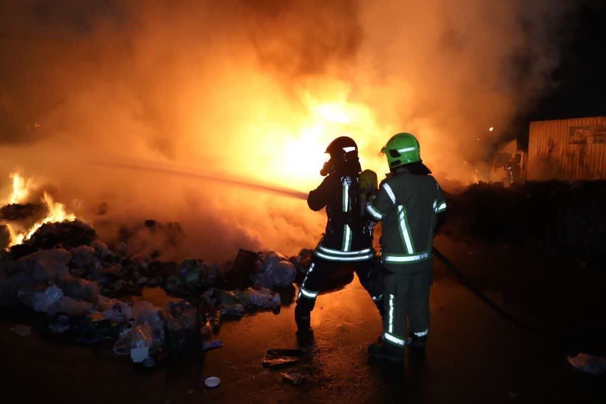 آتش‌سوزی منزل مسکونی در حبیب‌آباد پیشوا بدون تلفات مهار شد
