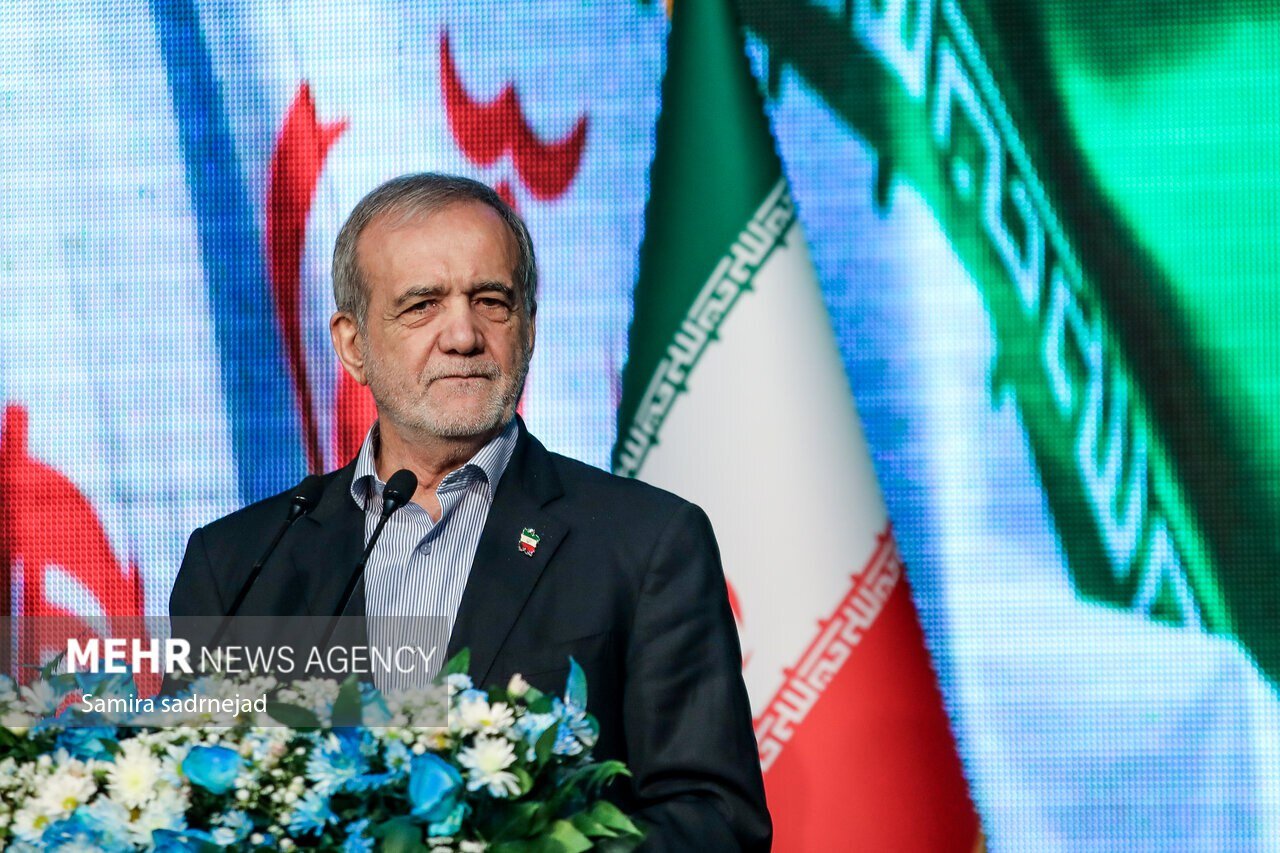 پزشکیان: توهم حذف ایران از نقشه، نشان‌دهنده استیصال و درماندگی است