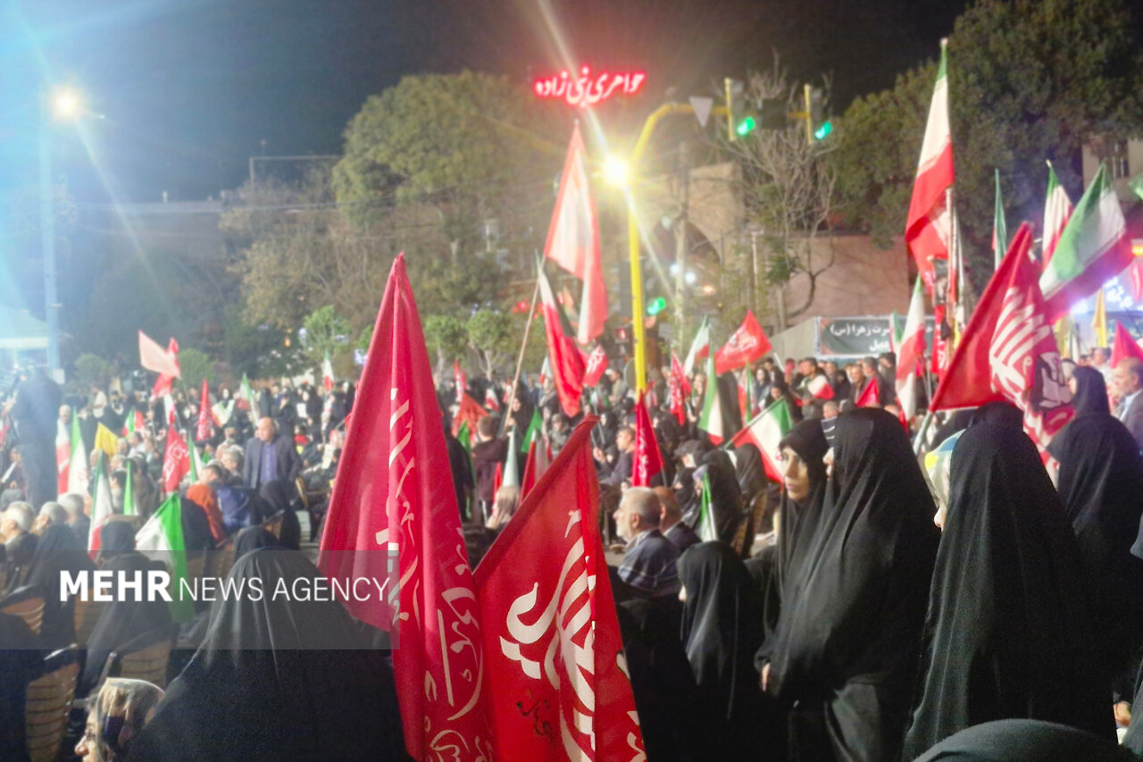 سبلان، شاهد عهد دوباره اردبیلی‌ها در شب