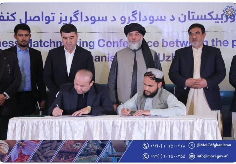 امضای تفاهم‌نامه 514میلیون‌دلاری اقتصادی بین افغانستان و ازبکستان