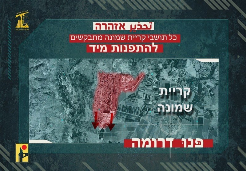 حزب الله خواستار تخلیه شمال فلسطین اشغالی شد