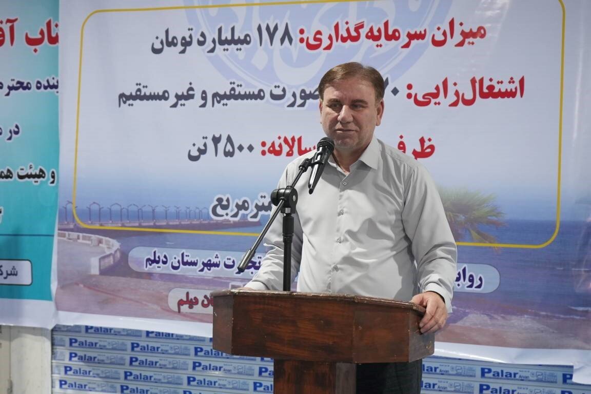 زارع: ۳۵۰۰ میلیارد تومان در دیلم سرمایه‌گذاری شد
