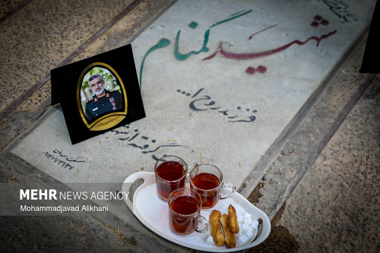 اولین سالگرد شهادت شهیدان حاجی‌زاده و محمود باقری