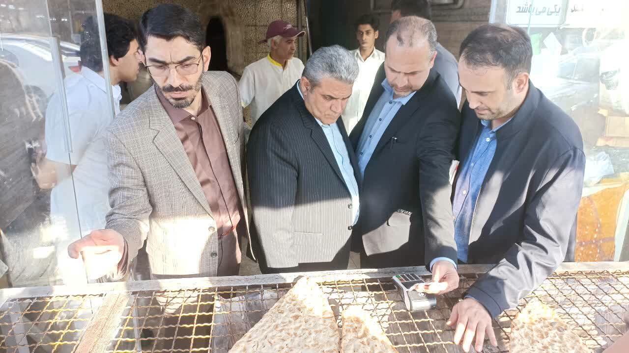 نظارت میدانی بر نانوایی‌های بابل تشدید شد؛ پلمب ۲ نانوایی