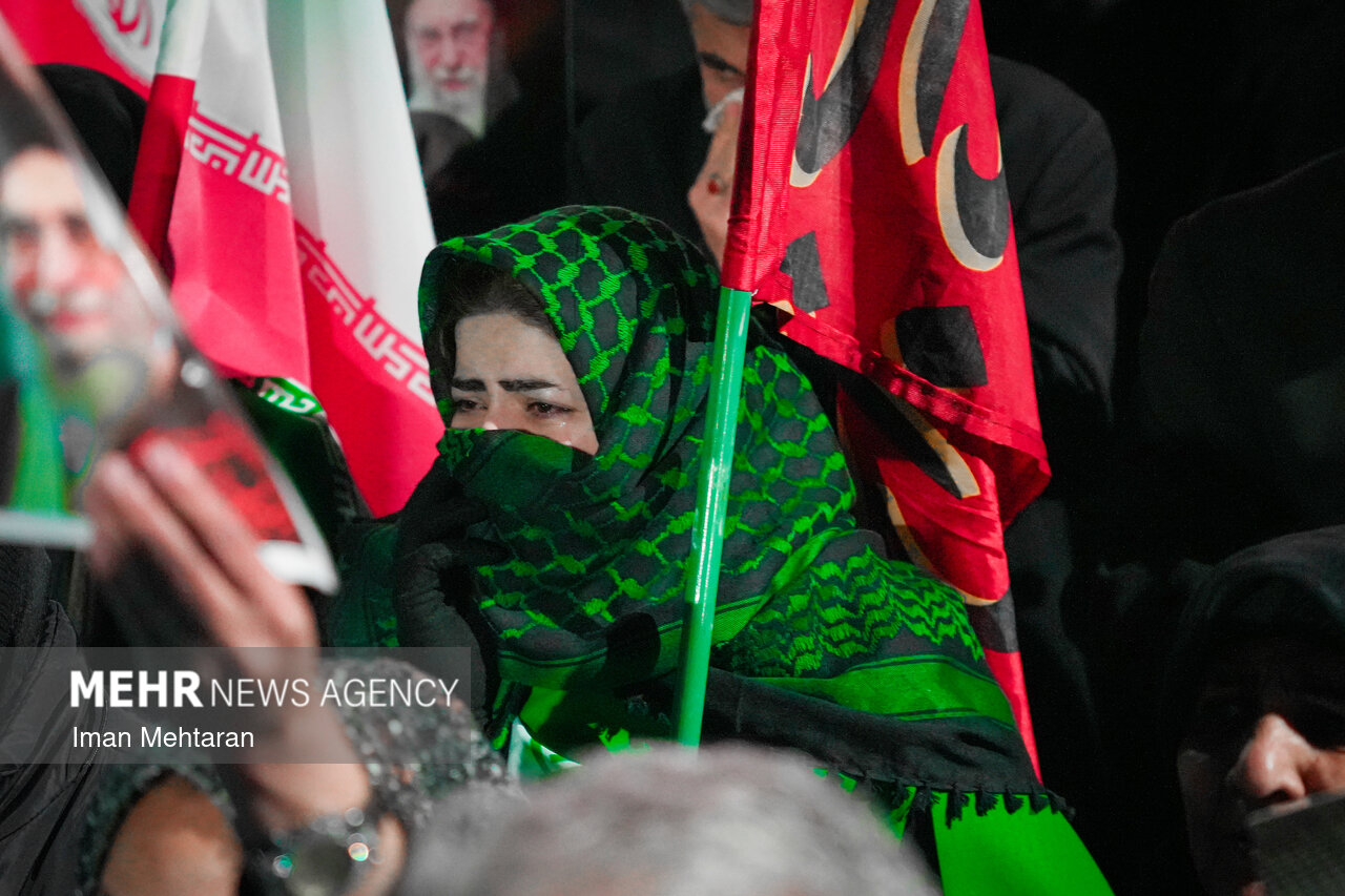 اقامه عزای پیشوای بزرگ مسلمانان جهان در شمال تهران