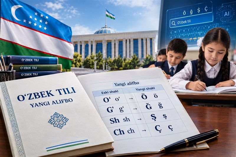 تغییر الفبای ازبکستان؛ پایان سه دهه سردرگمی بین سیریلیک و لاتین