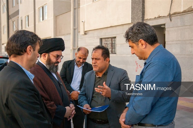 بازدید امام جمعه زنجان از روند احداث واحدهای مسکونی کوی زیتون
