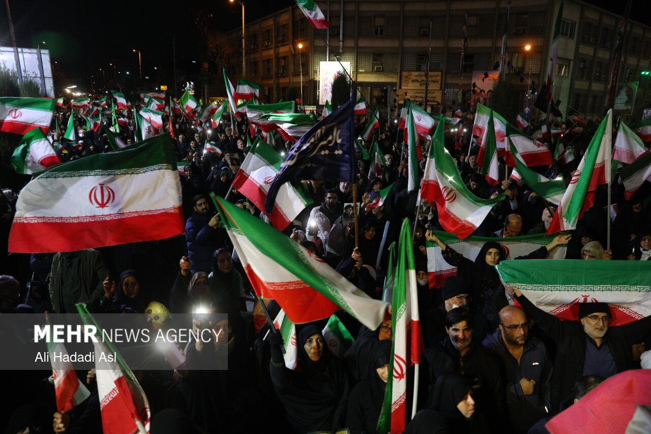 فریاد « مرگ بر آمریکا و اسرائیل» در مازندران
