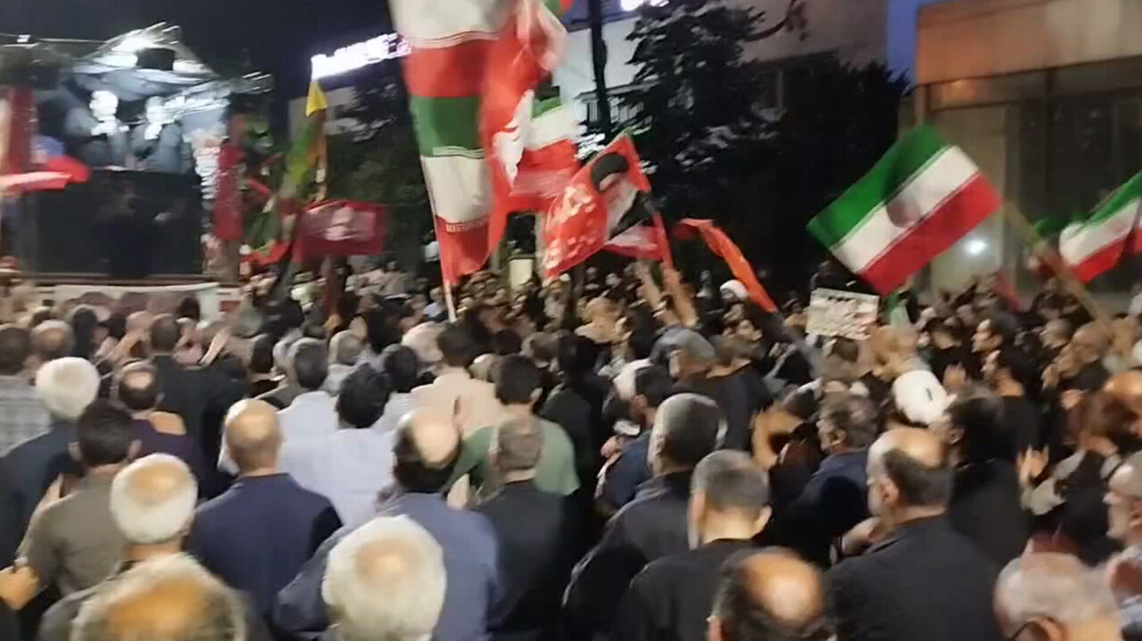 خروش حماسی مردم بابل در شب‌های مقاومت