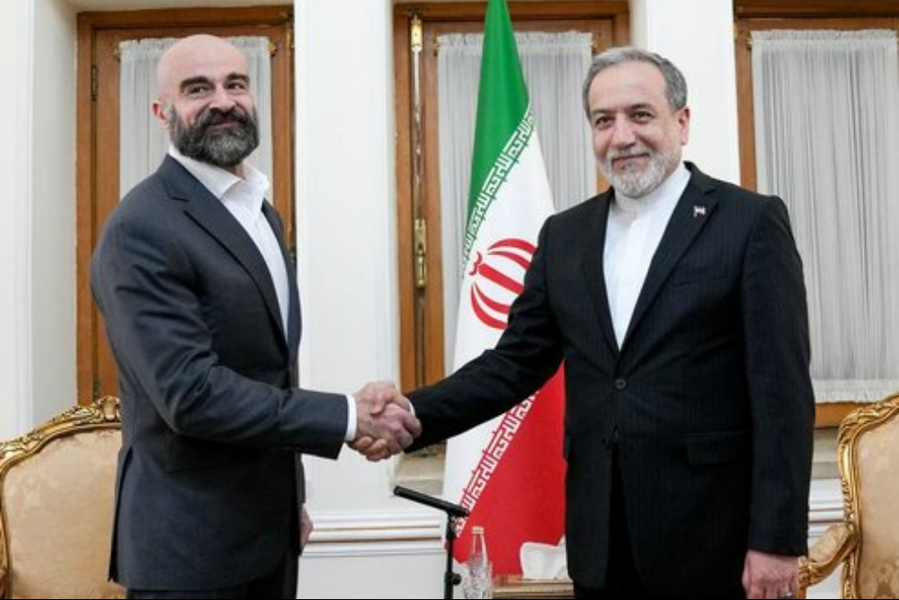 دیدار عراقچی و رئیس اتحادیه میهنی کردستان عراق
