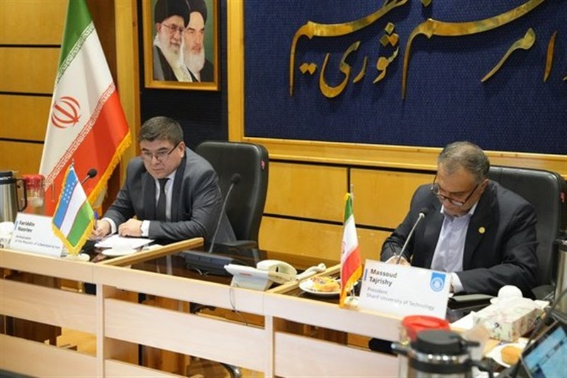 تأکید بر توسعه همکاری‌های علمی بین شریف و دانشگاه‌های ازبکستان