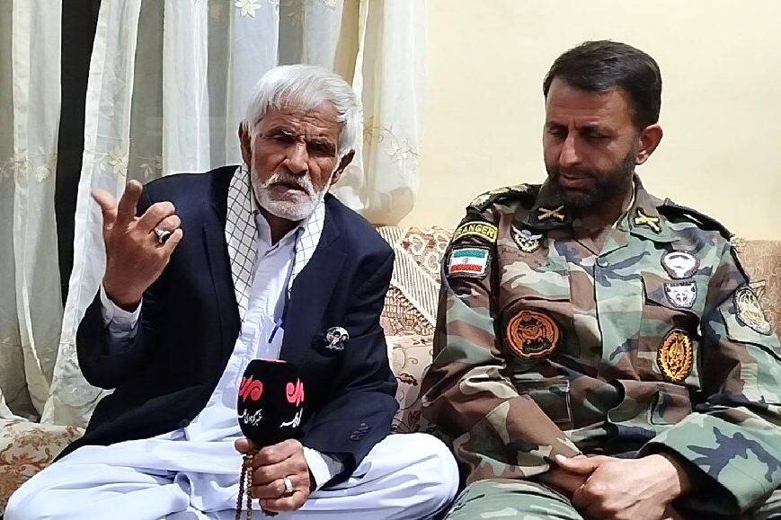 حمایت قاطع جانباز بلوچ از رهبری و جمهوری اسلامی