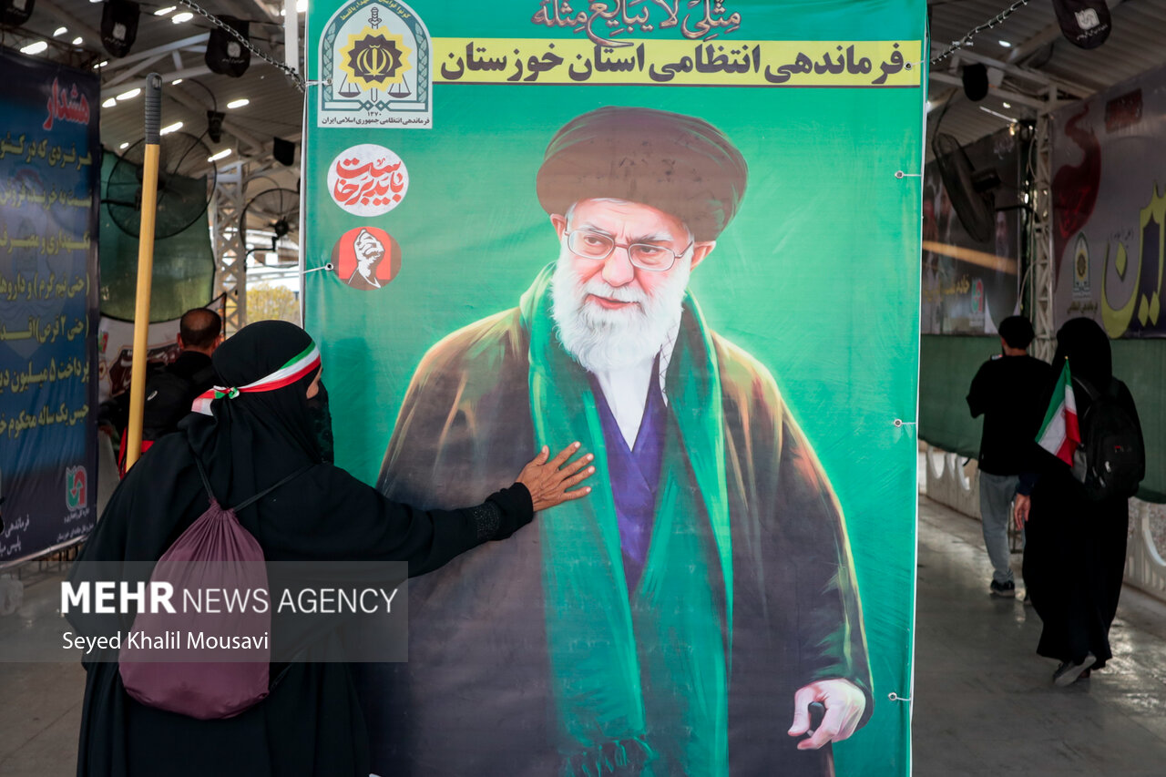 تردد زائران اربعین در مرز شلمچه پس از حمله آمریکا
