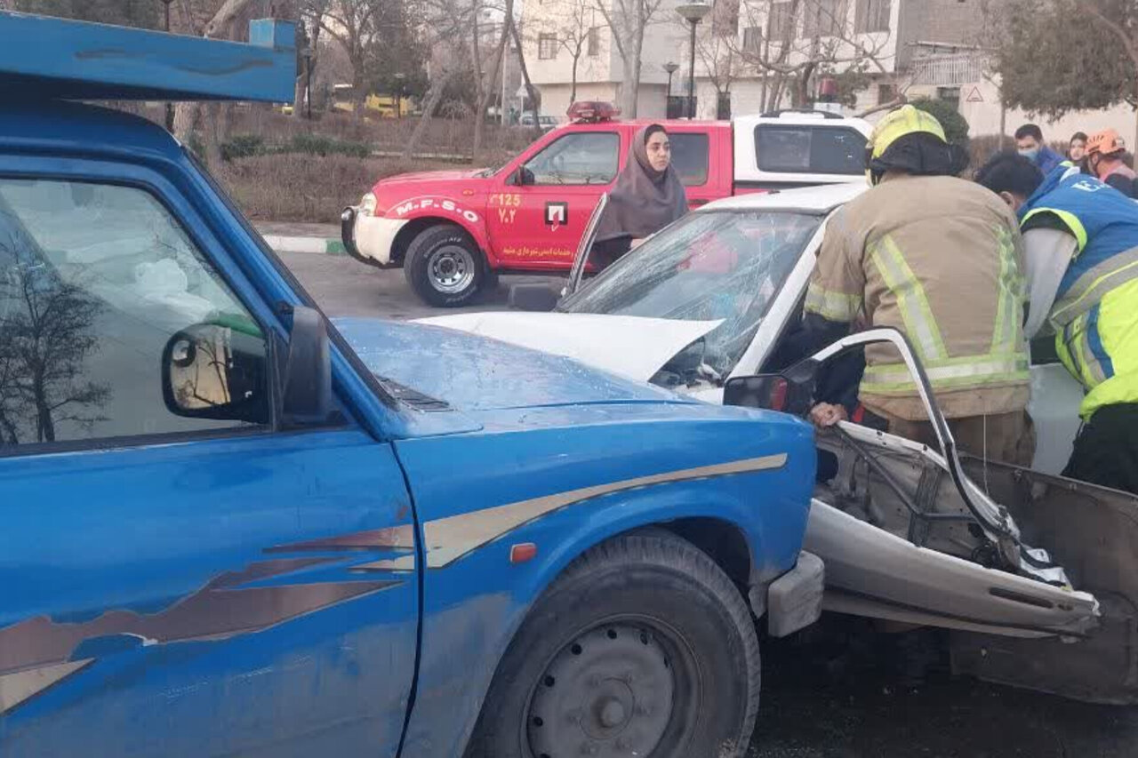 برخورد نیسان و پژو ۲۰۶ در جاده بابلکنار ۶ مصدوم برجا گذاشت