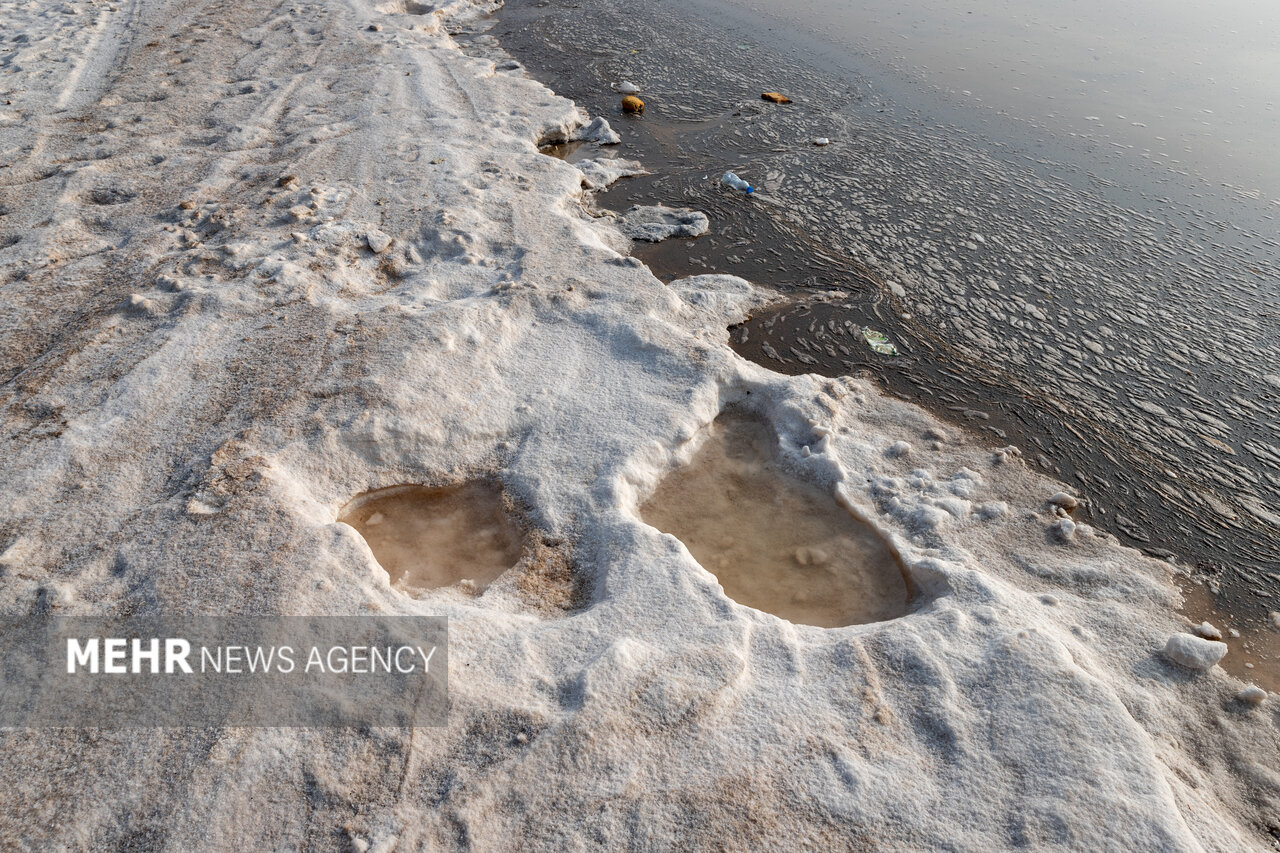 مساحت دریاچه ارومیه 389 کیلومتر مربع افزایش یافت