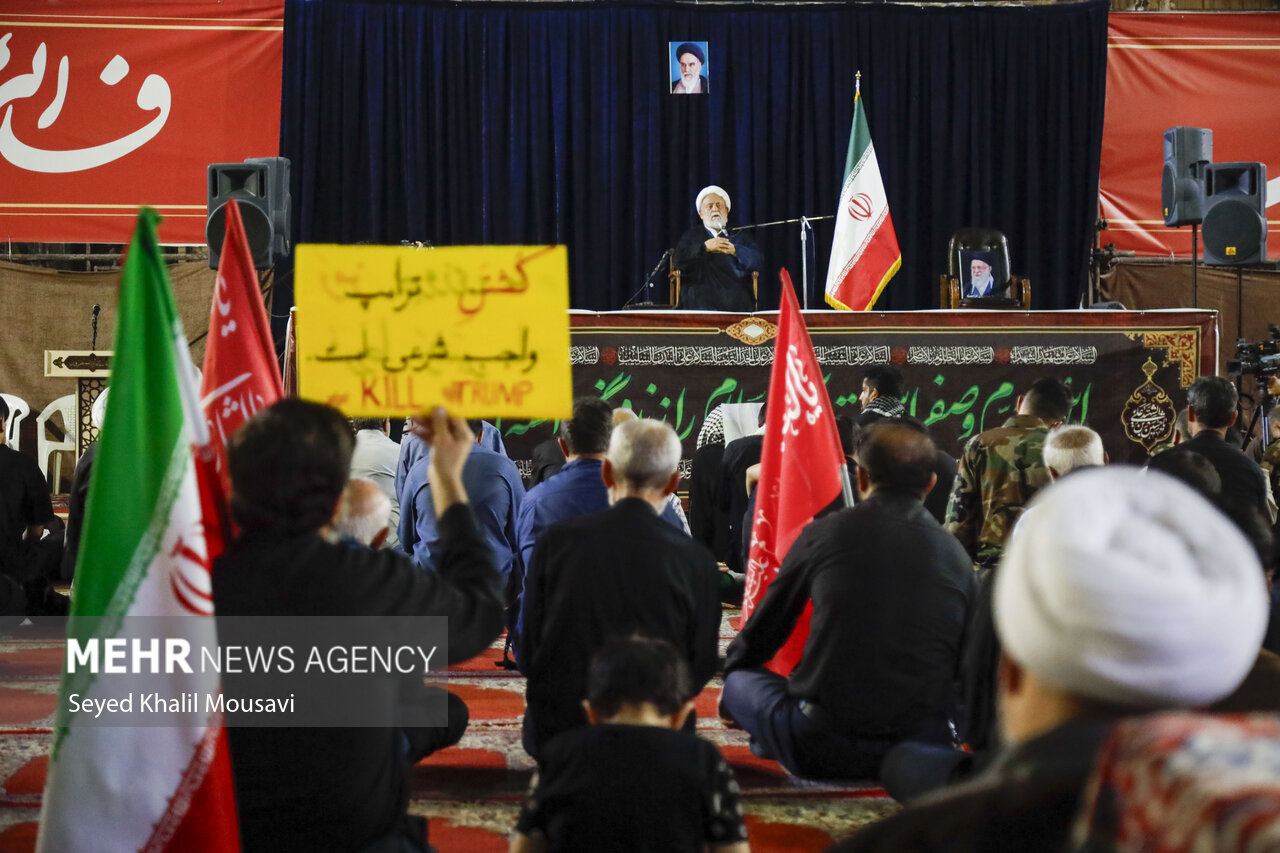 مراسم بزرگداشت آقای شهید ایران در اهواز