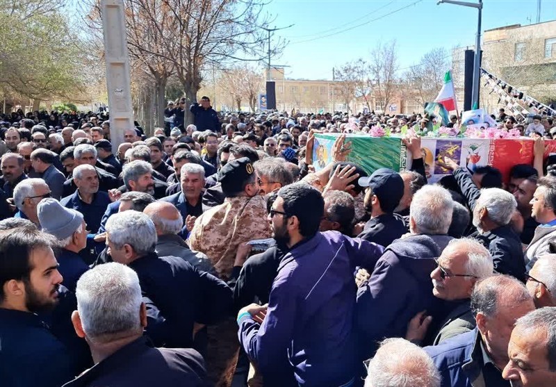 تشییع باشکوه سردار شهید محمدرضا ثقفی‌فر در بشرویه