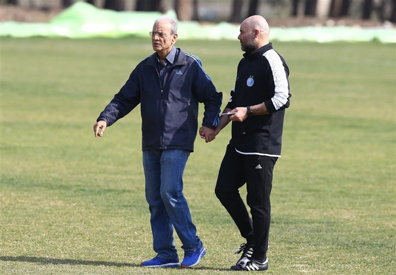 توضیحات ترابیان درباره مراسم معارفه بختیاری‌زاده در تمرین استقلال